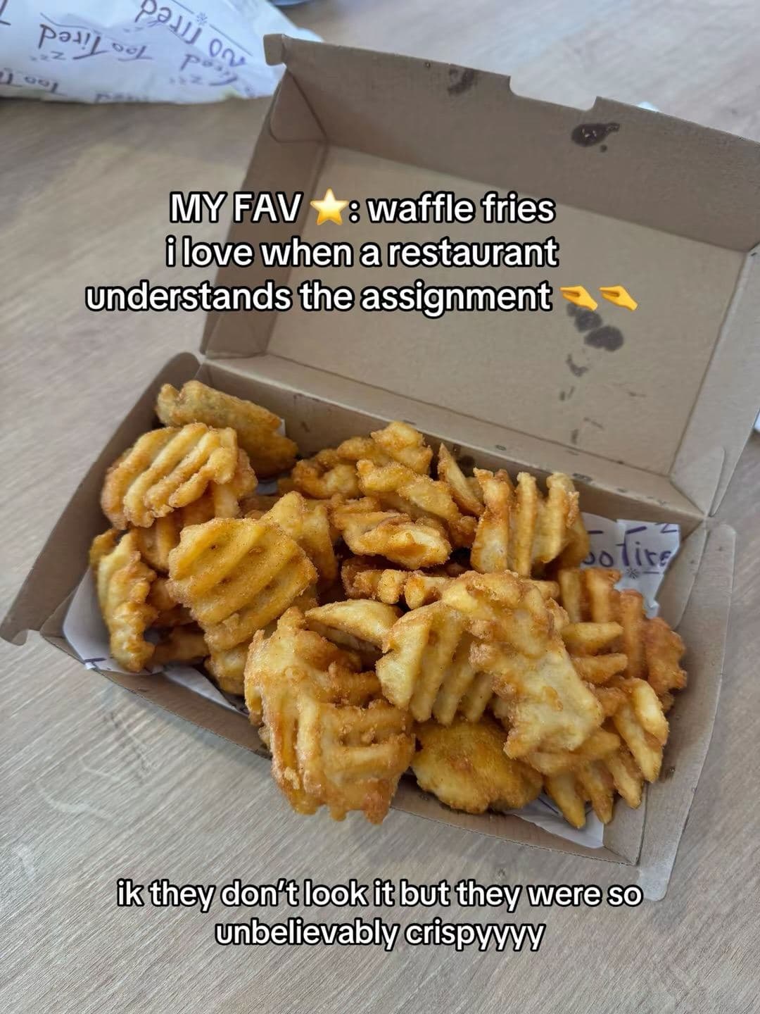 Waffle fries